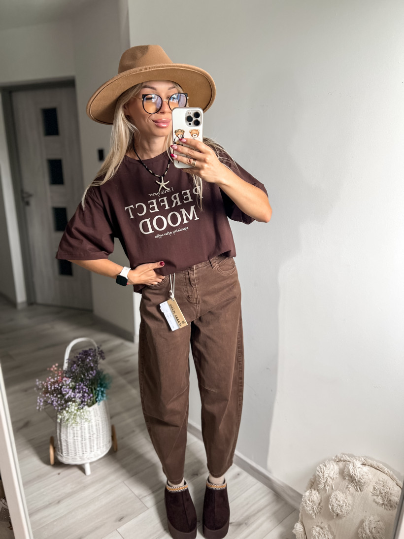 T-shirt PERFECT MOOD motion czekolada