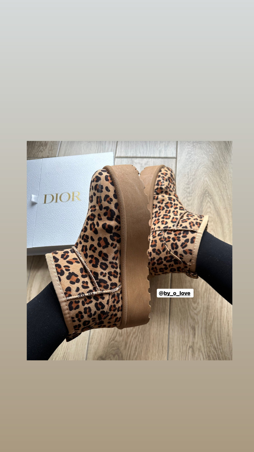 Panterka emu botki nowe damskie buty zimowe