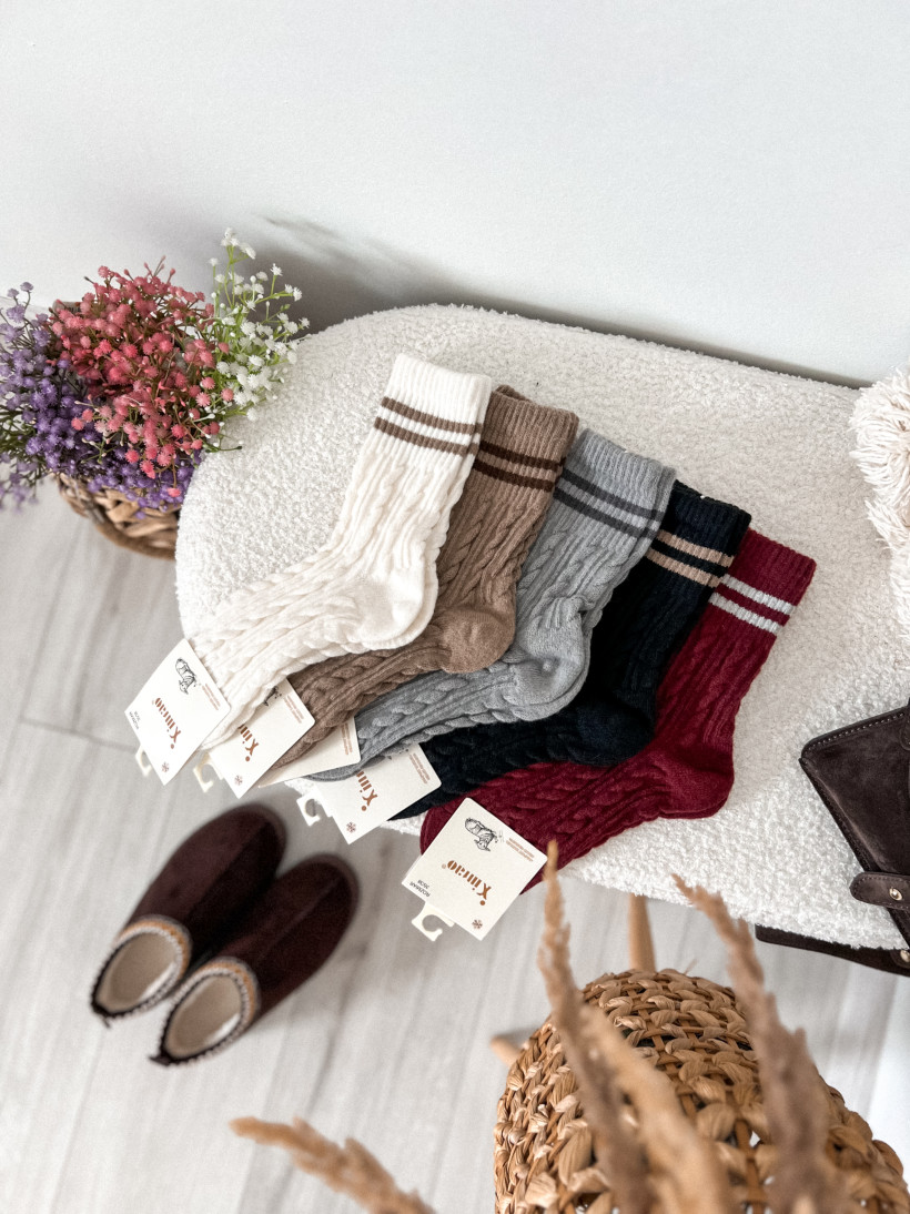 Skarpety paski Kaszmir