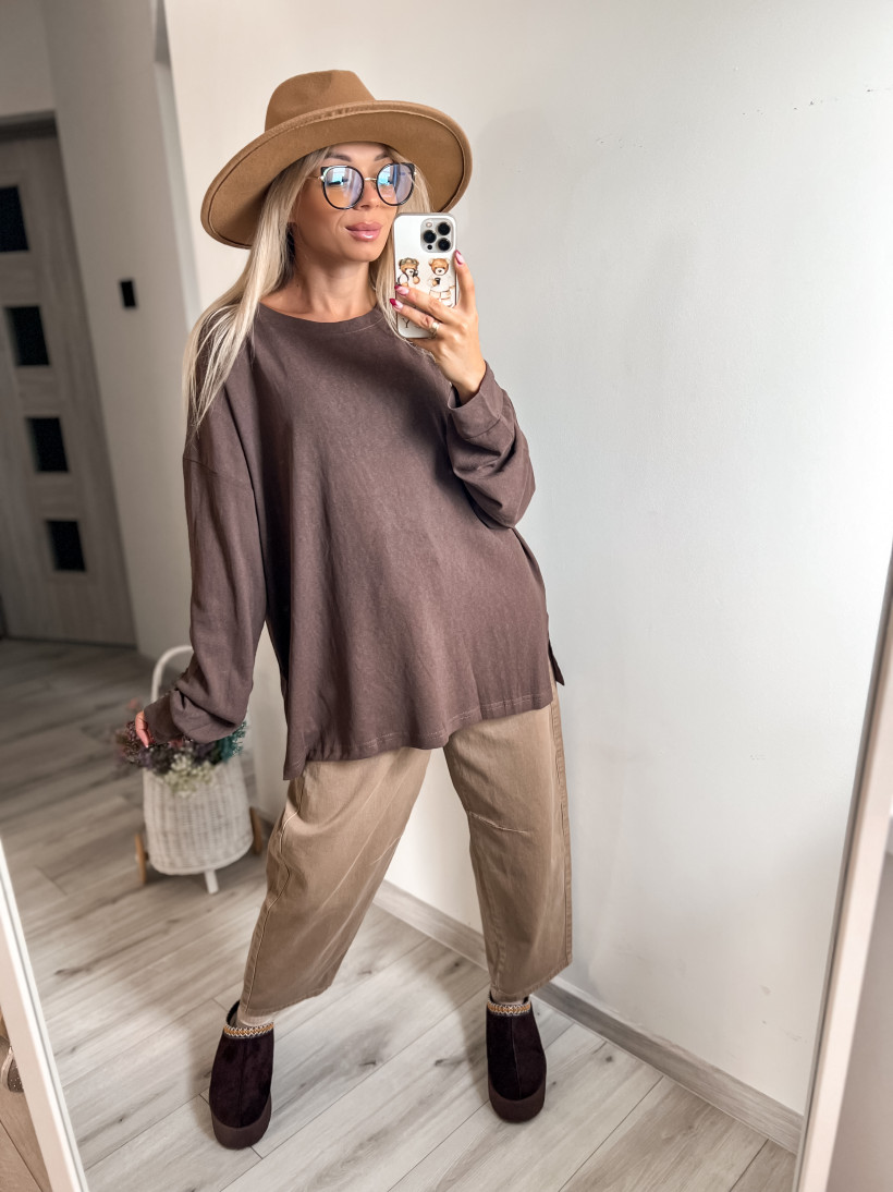 Bluzka czekolada 1688