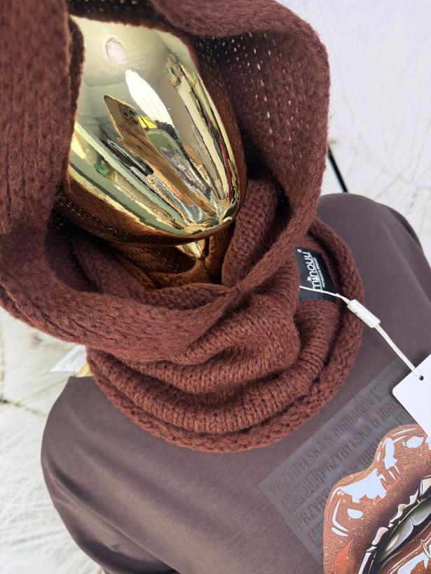 Kapturek (komin połączony z czapką)  Minouu