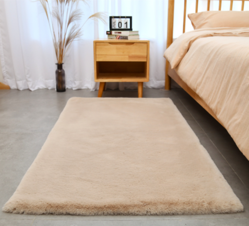 Dywan rabbit beżowy - miękki i elegancki 120x170cm