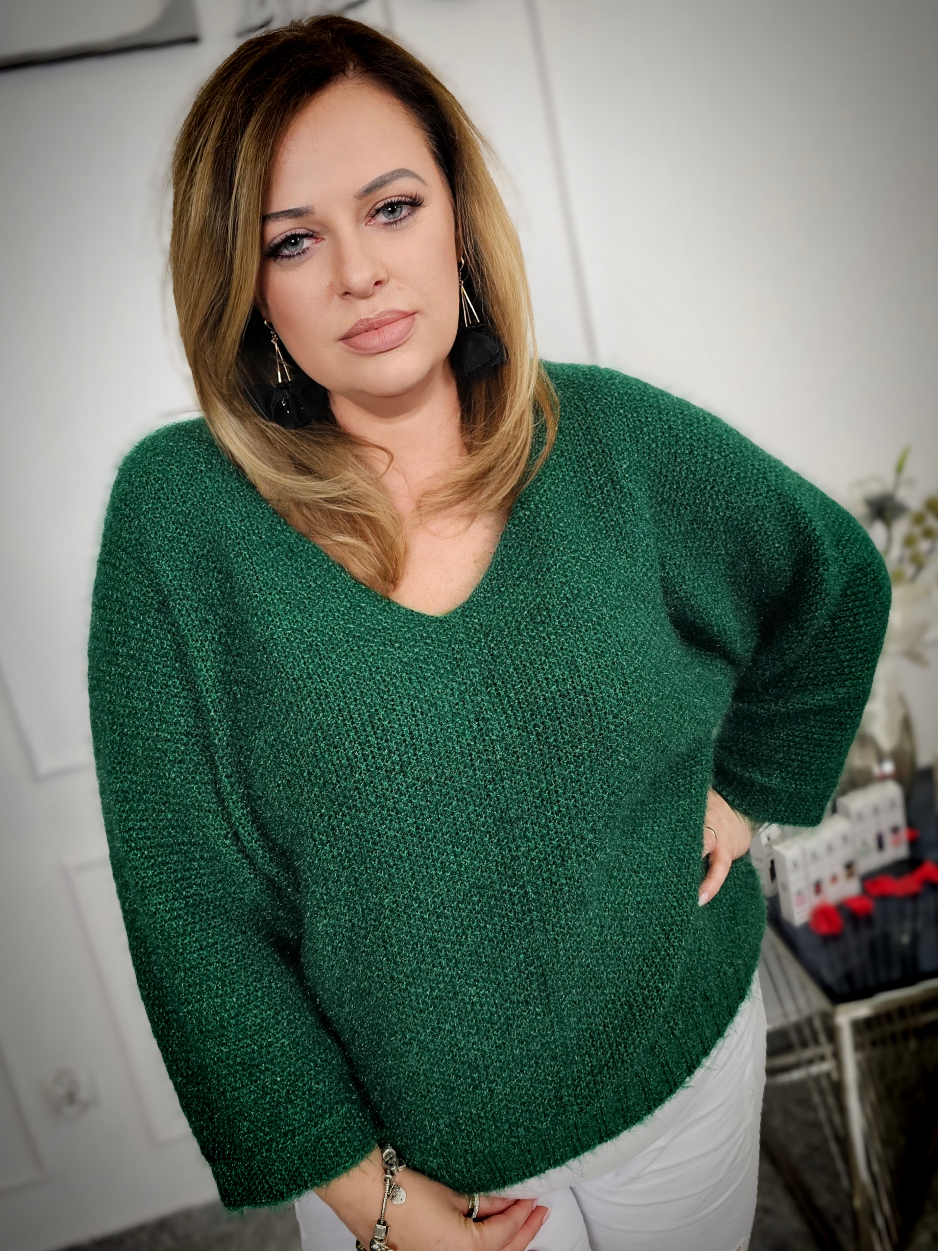sweter oversize