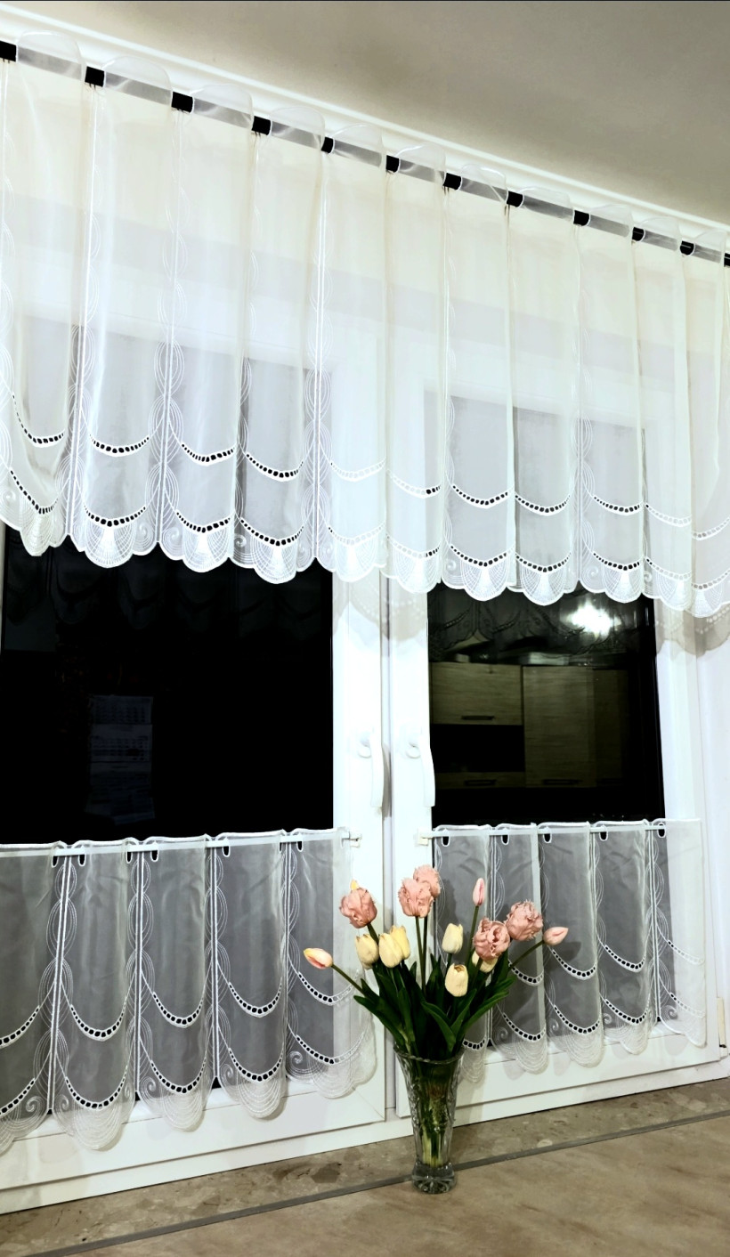 Zazdrostka woalowa z haftem wys 40cm