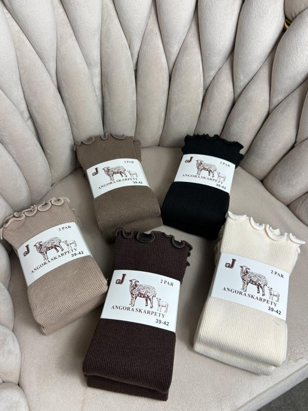 C* Skarpetki ANGORA FALBANKA 2-pak