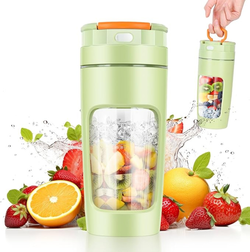 Przenośny Blender, ręczny mikser do owoców o pojemności 600 ml