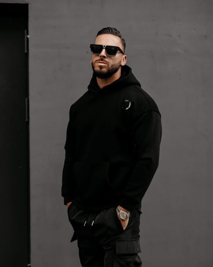 bluza męska ZAER czarna