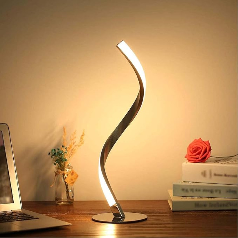 Lampa stołowa ściemnialna, nowoczesna