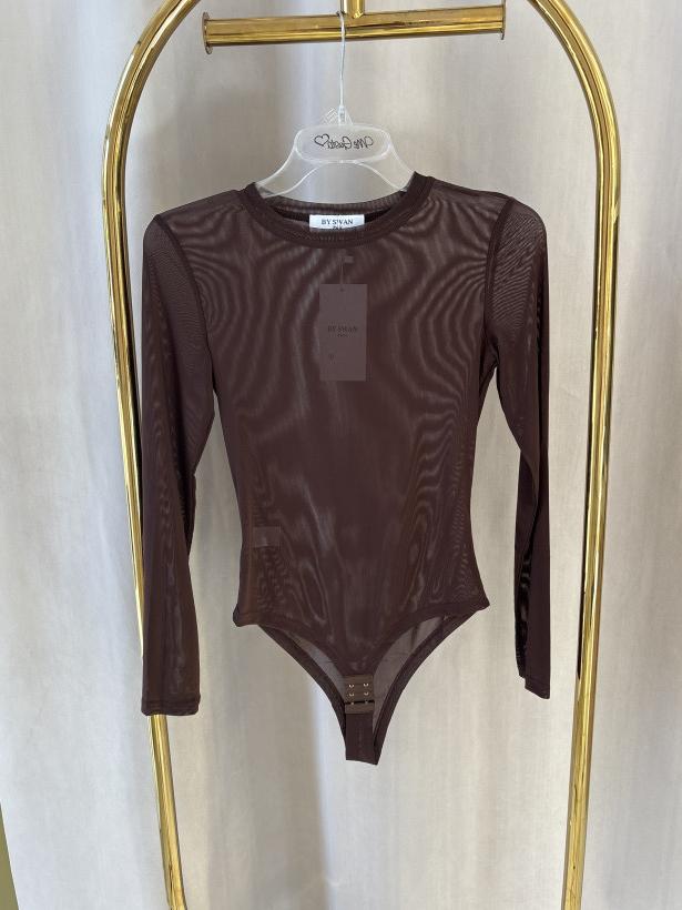 BY SWAN BODY SIATKA CZEKOLADA