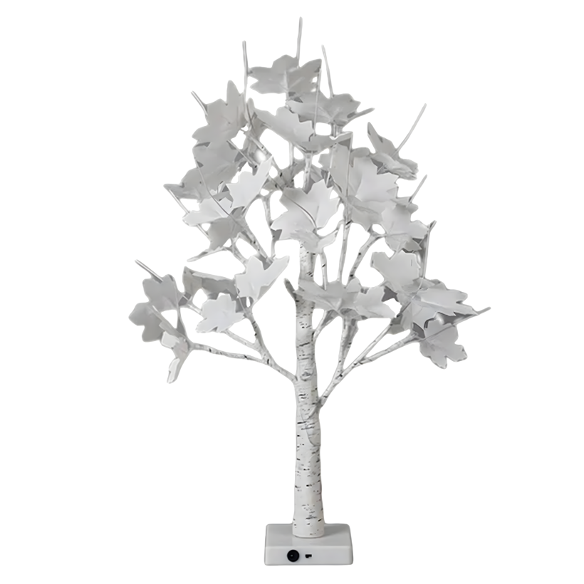 Drzewko świecące LED – biała brzoza 60 cm