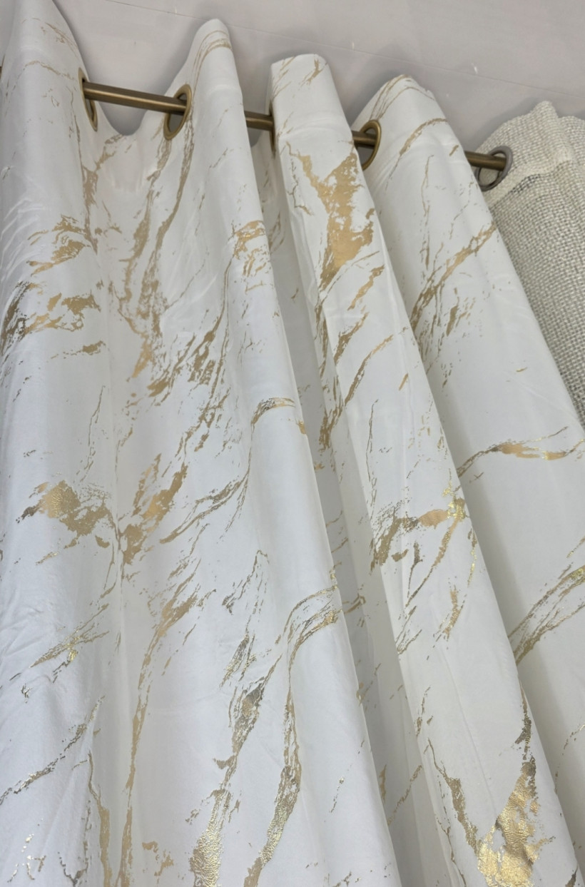 Marmurek welur 140x250cm Przelotka 