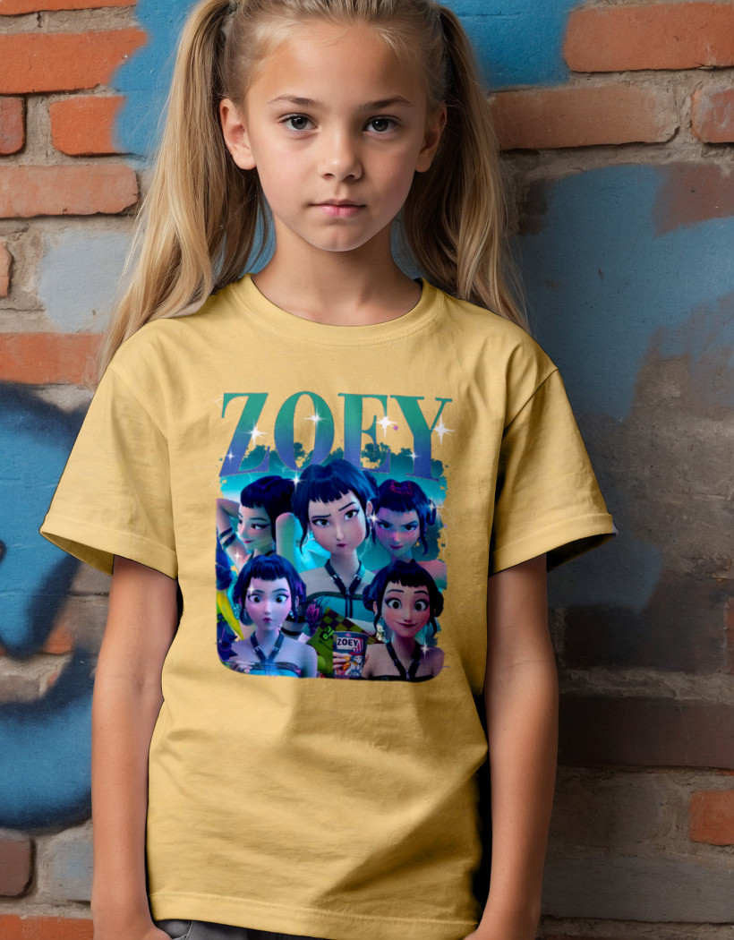 ZA T-shirt BEŻ - Zoey