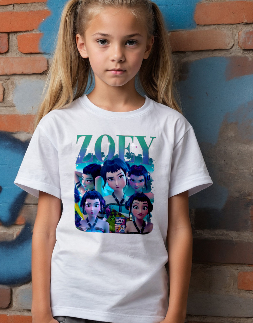 ZA T-shirt BIAŁY - Zoey