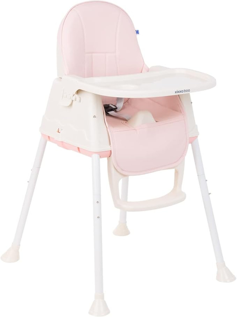 Kikka Boo 3801004010777 Krzesełko Do Karmienia, Creamy 40 x 40 x 101 cm