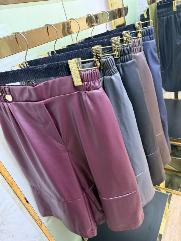 Spodnie Kuloty eko-skóra Minouu