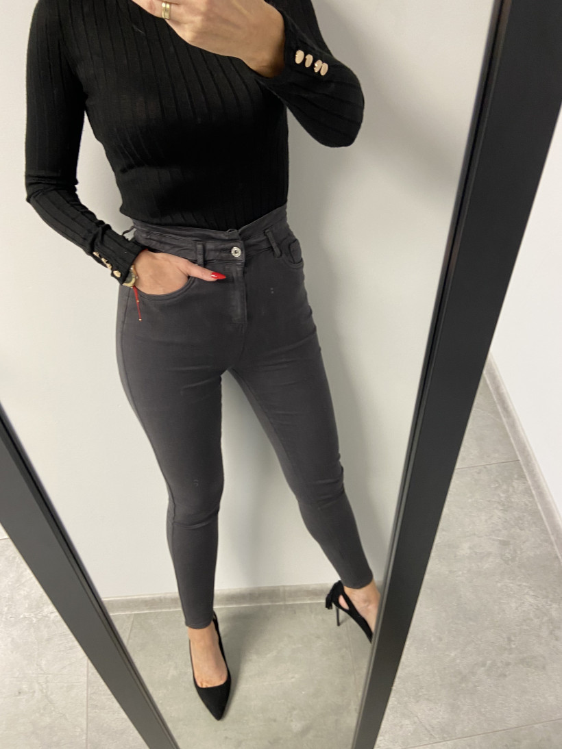 Spodnie 820 jeans gumka w pasie