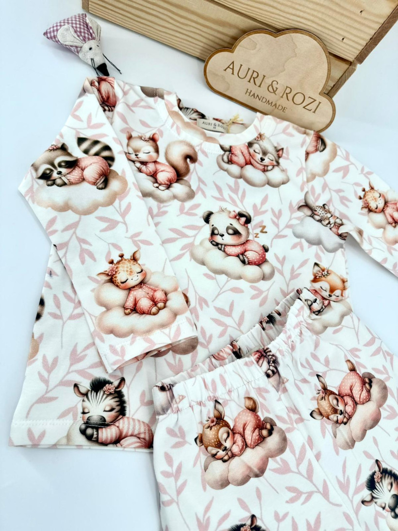 PIŻAMA DZIEWCZYNKA AURI&ROZI