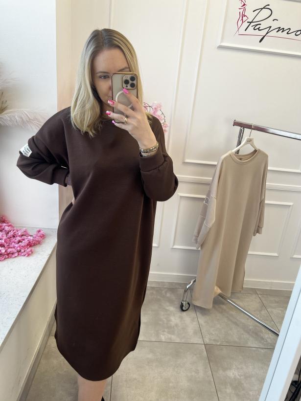 Sukienka dresowa 13576