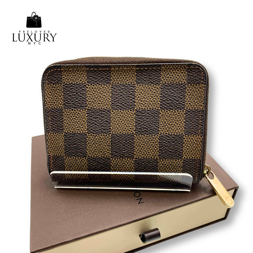 LOUIS VUITTON Zippy Coin Purse Damier