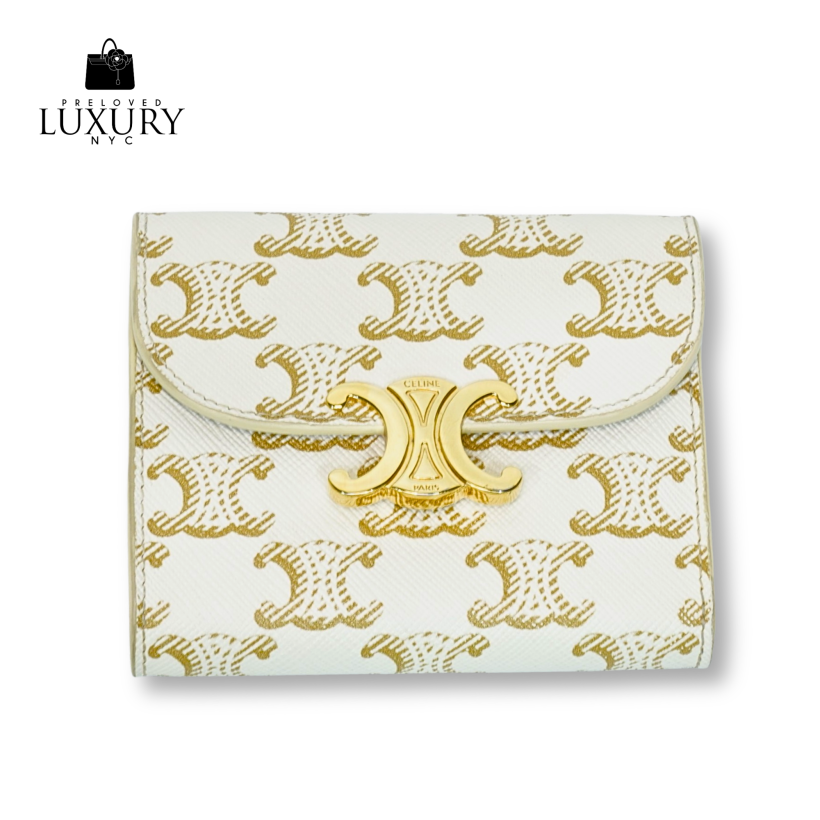 CELINE Triomphe Compact Wallet