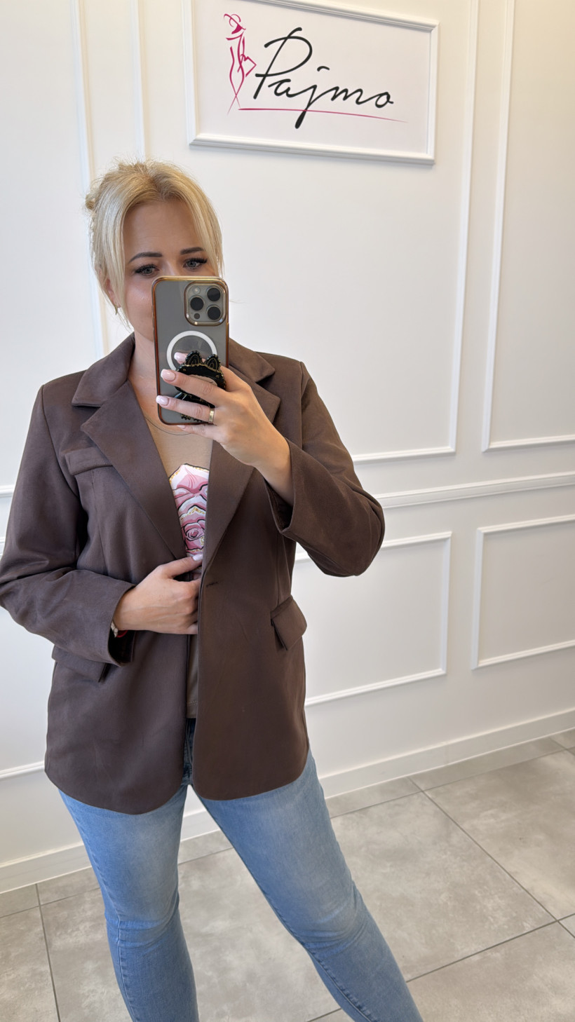 Marynarka zamszowa 13557