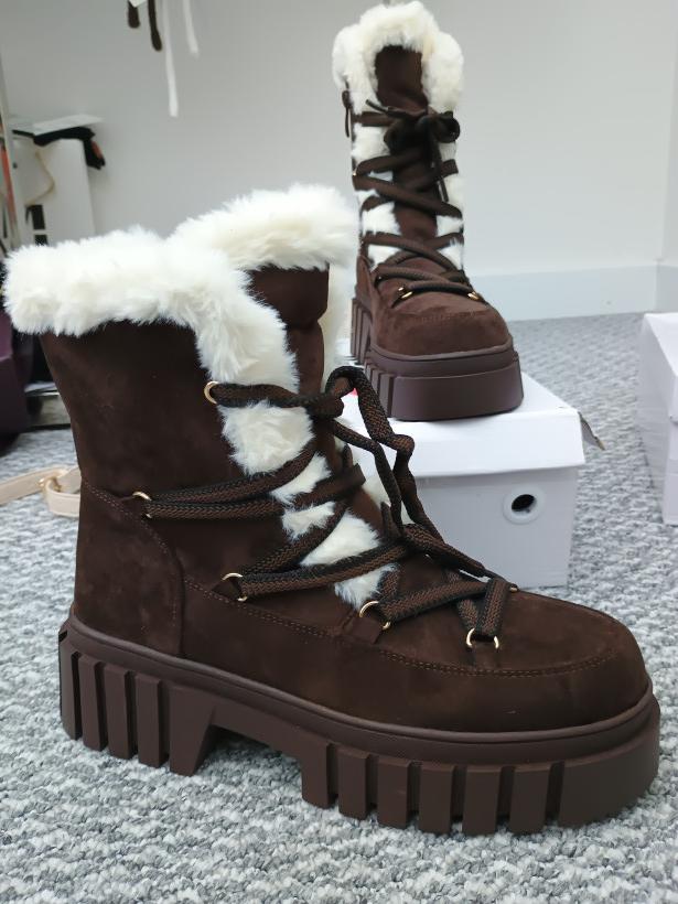 Buty Kożuszek czekolada