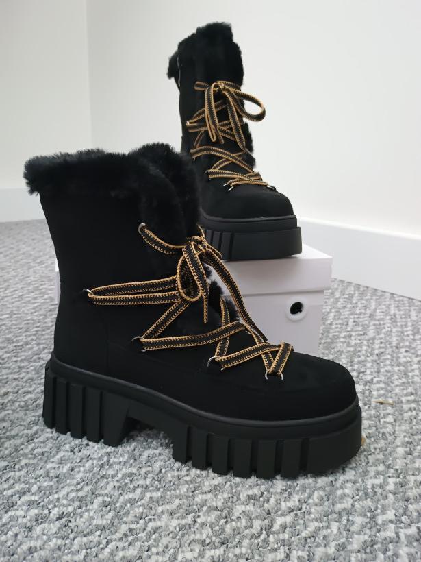 Buty Kożuszek czarny