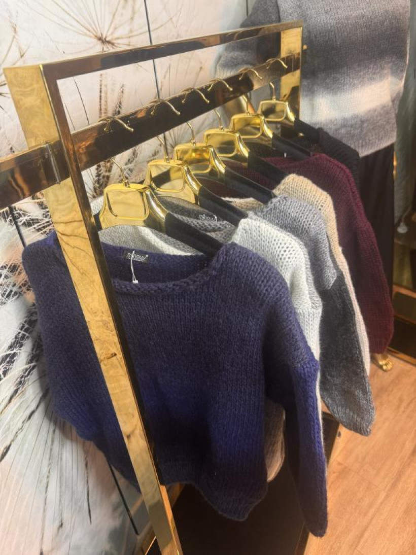 Sweterek  Ombre (rękaw 3/4) Minouu