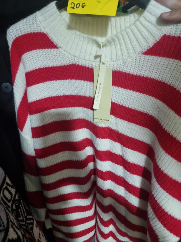 Camisola riscas 38215