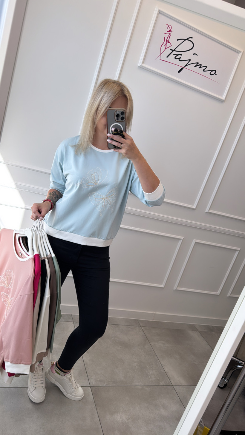 Bluzka motyle 13593