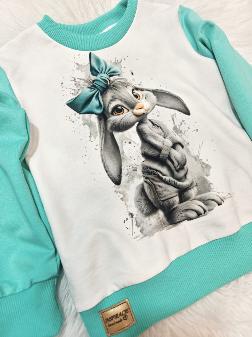 BLUZA KRÓLIK PRACOWNIA INSPIRACJE 