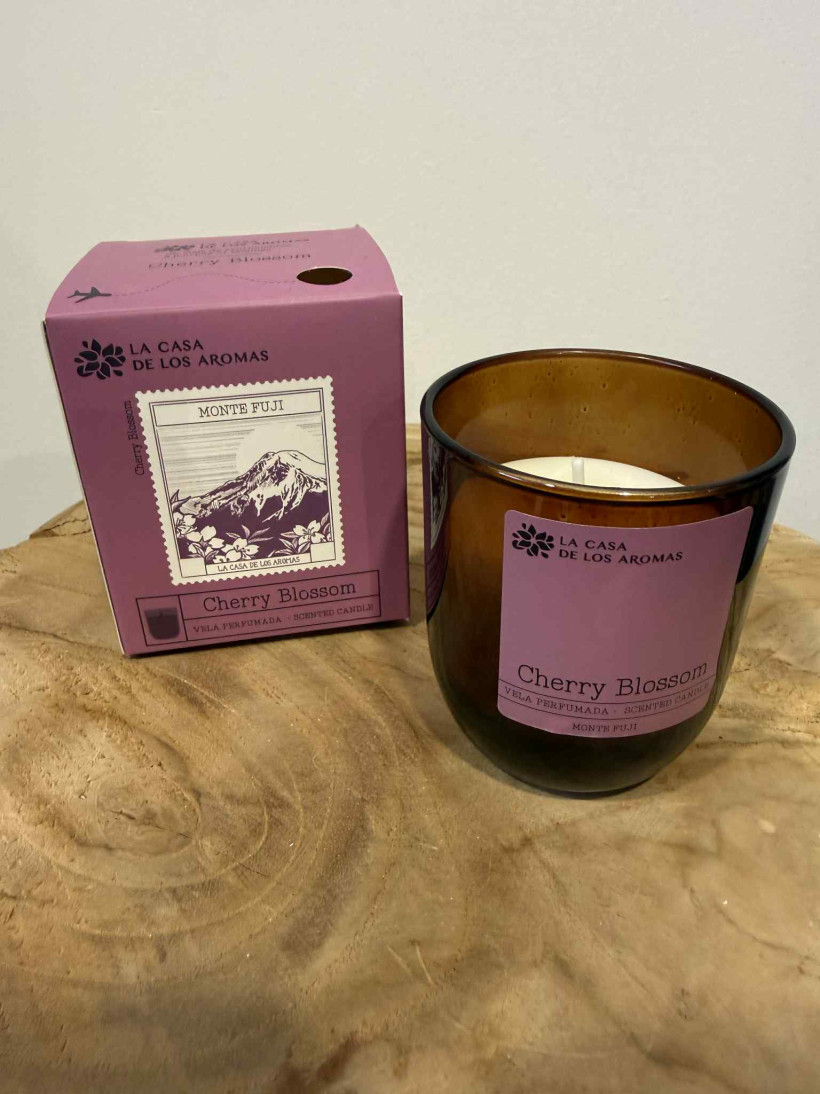 bougie fleur de cerisier 