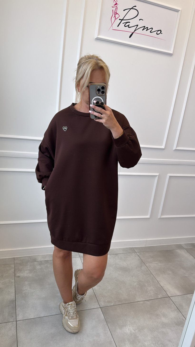 Sukienka dresowa min 13583
