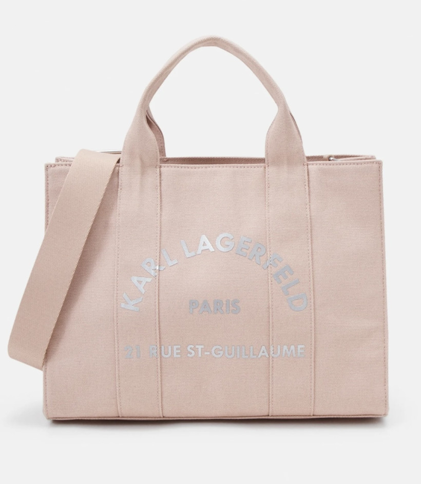 Torebka Karl Lagerfeld RSG Square pudrowa
