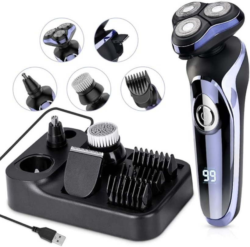 Golarka męska, elektryczna golarka Shaver, 5 w 1