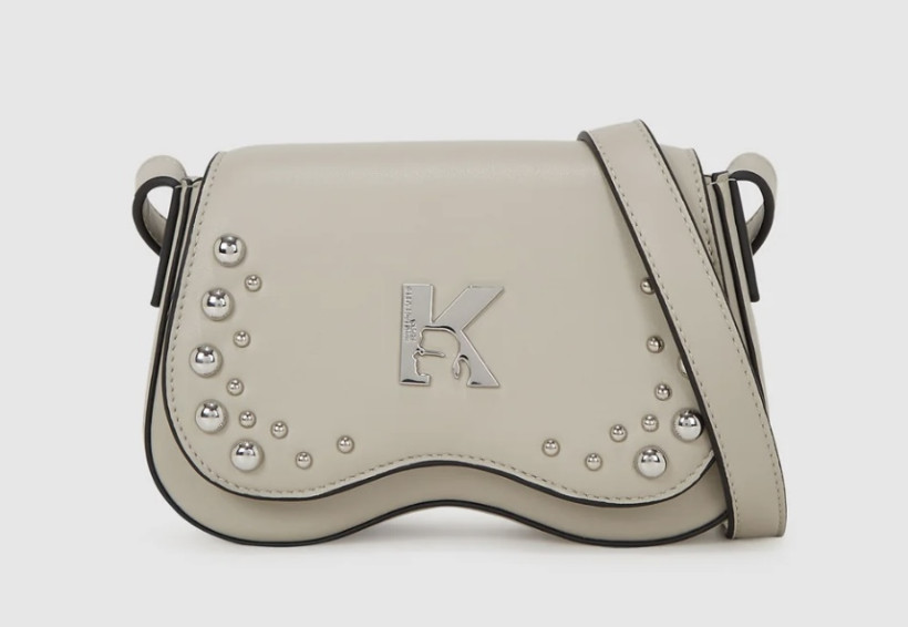 Torebka Karl Lagerfeld Synglasses Mini beżowa