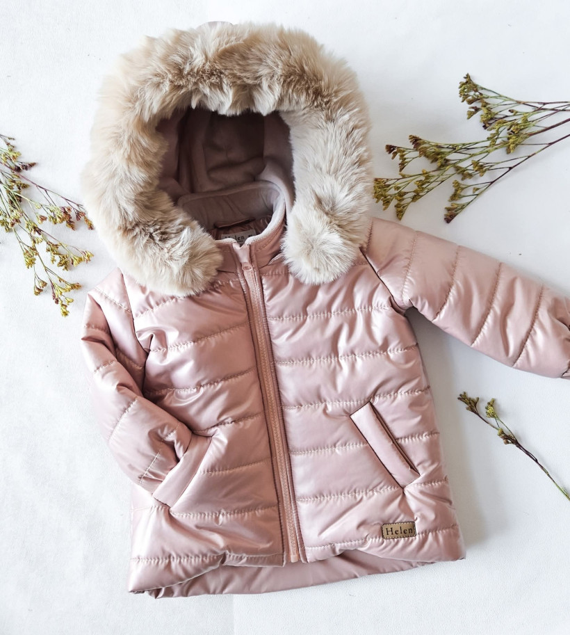 KURTKA ZIMOWA RÓŻOWA HELEN