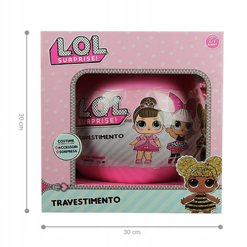 SUKIENKA L.O.L SURPRISE SUGAR KOSTIUM LOL TIUL 122