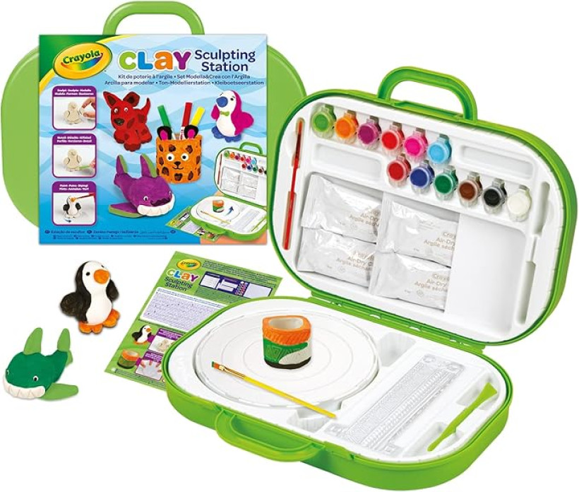 CRAYOLA - Tworzenie & Model z Gliny, twórczy aktywność i prezent dla dzieci, od 6 lat