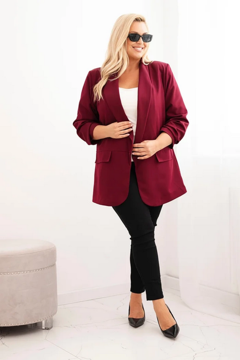 Stylowa marynarka damska plus size