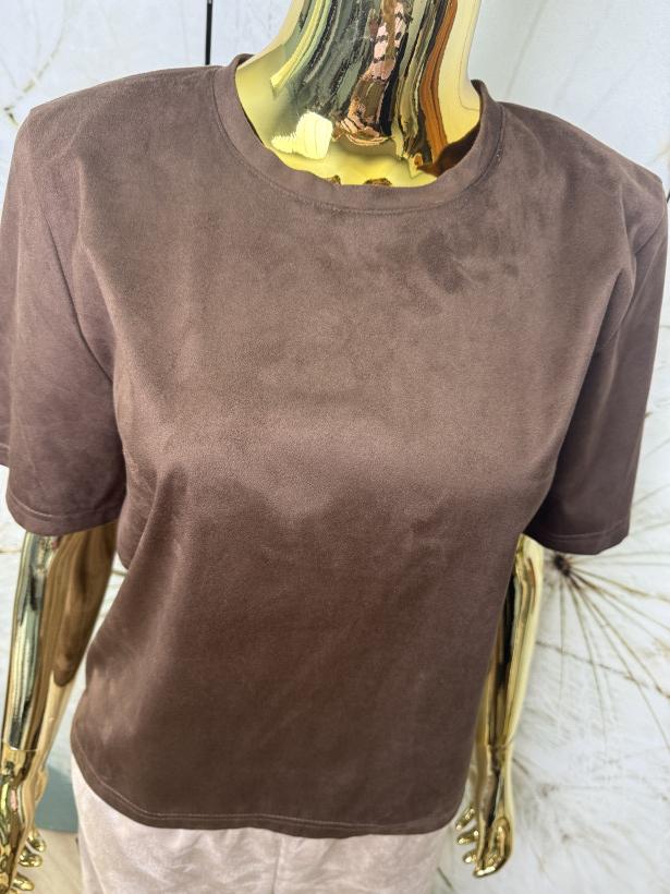 T-shirt zamszowy premium Colori