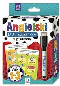 Język angielski. Karty edukacyjne z pisakiem. Klasa 1-3