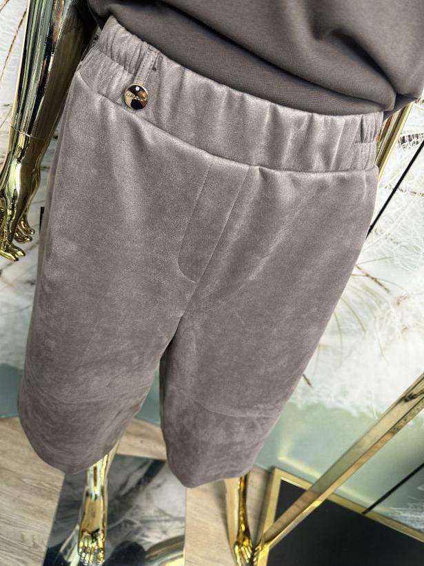 Spodnie Kuloty zamsz Minouu 