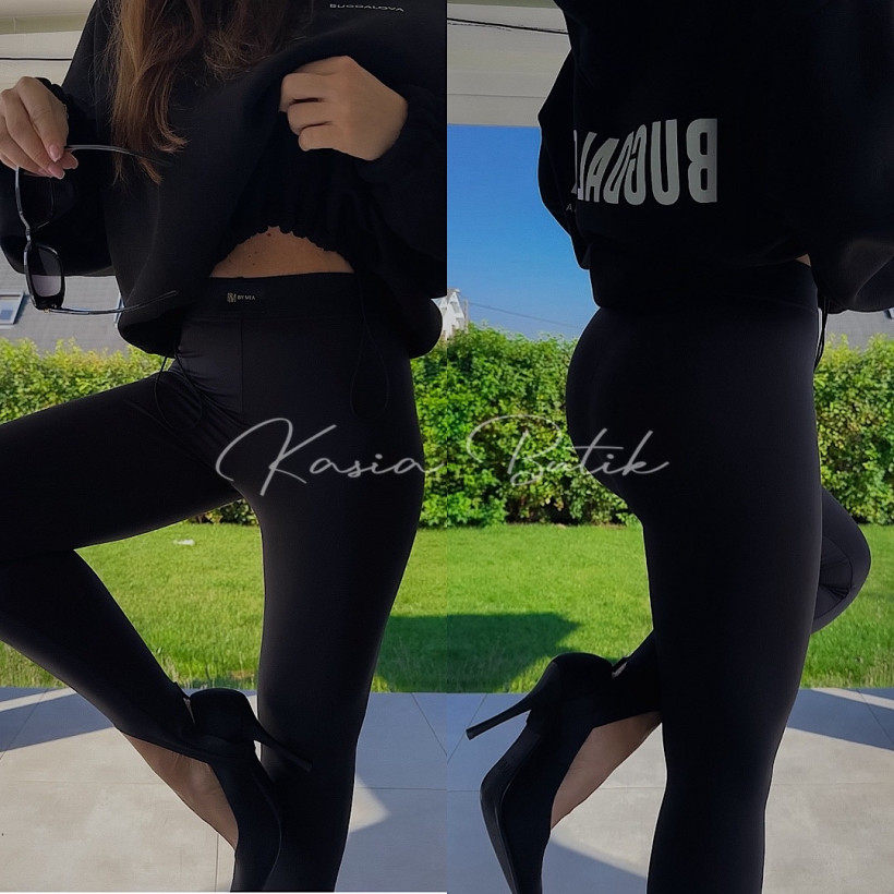 Legginsy Modelujące Bye Bye Cellulit By Mia Narciarki Czarne