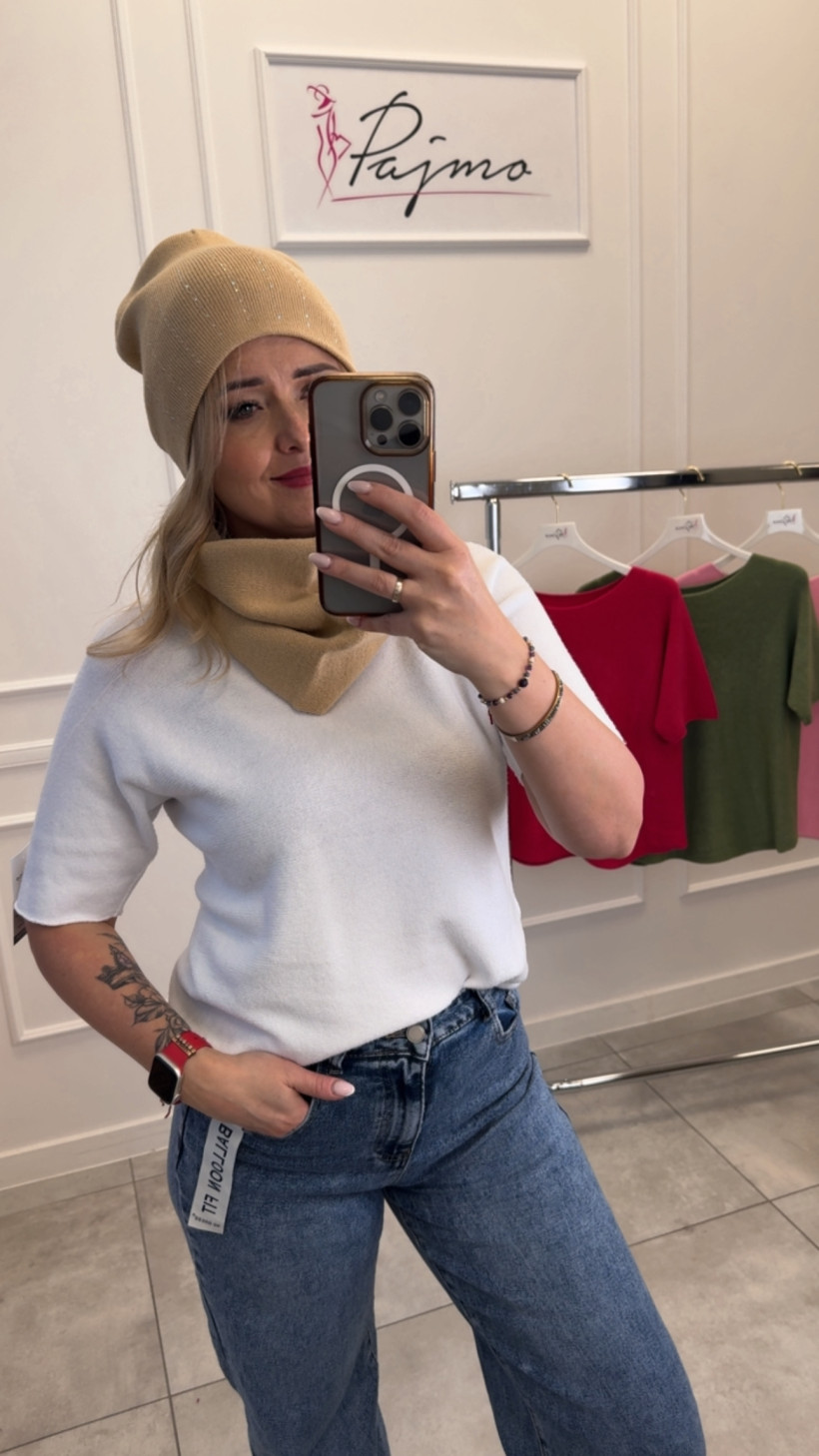 Czapka z kominem 13618