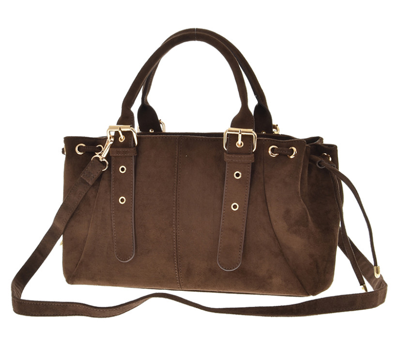 TOREBKA EKO ZAMSZ KOLOR CZEKOLADOWY GALLANTRY KJ-62080-A