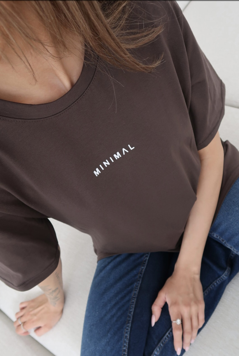 Damski T-shirt Minimal