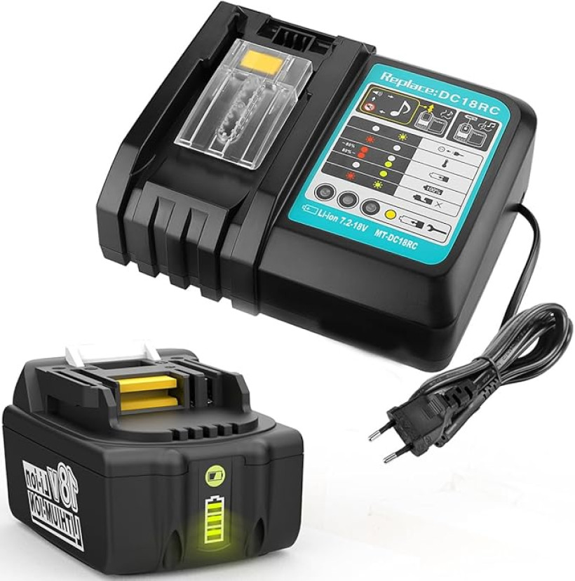 Energup 18 V 4,0 Ah akumulator zastępczy + ładowarka 3 A do Makita