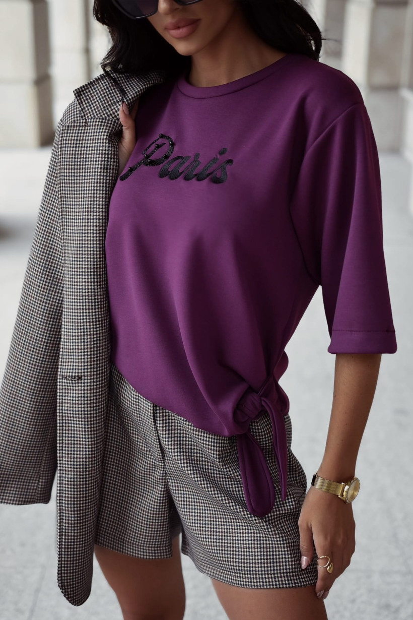 Bluzka Paris wiązana z boku XANA 