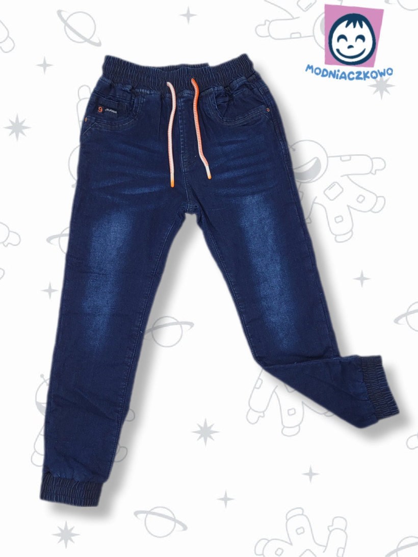 Spodnie  Jeans Ocieplane 